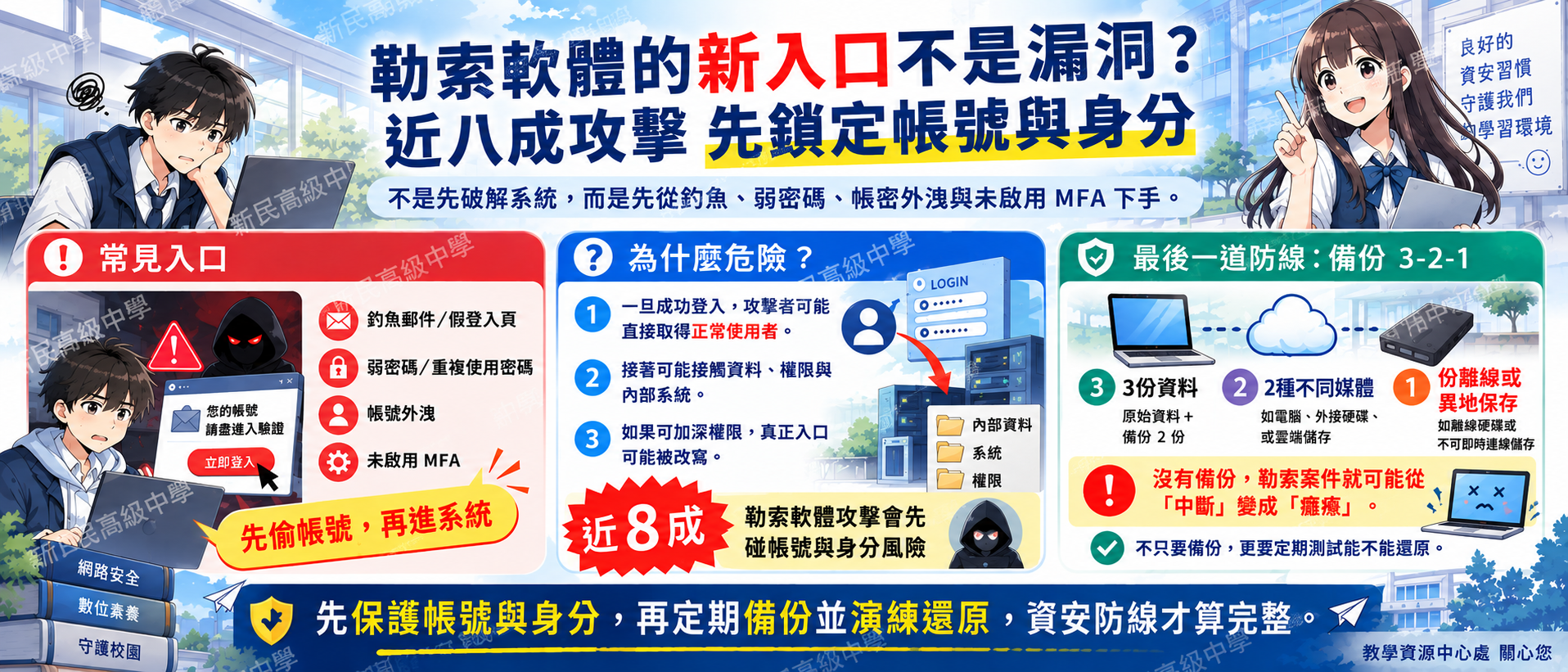 1151022_下午新聞_勒索軟體身分型攻擊與321備份
