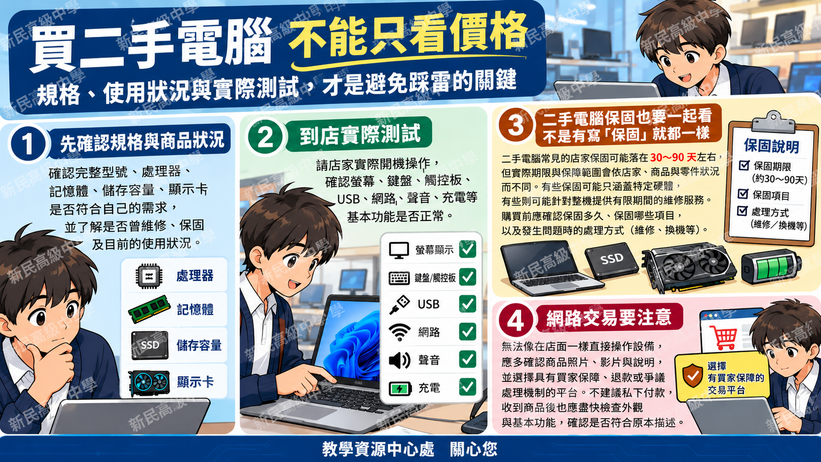 1151001_早上新聞_買二手電腦不能只看價格_規格狀況與實際測試