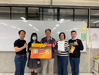 僑光行流盃第二名