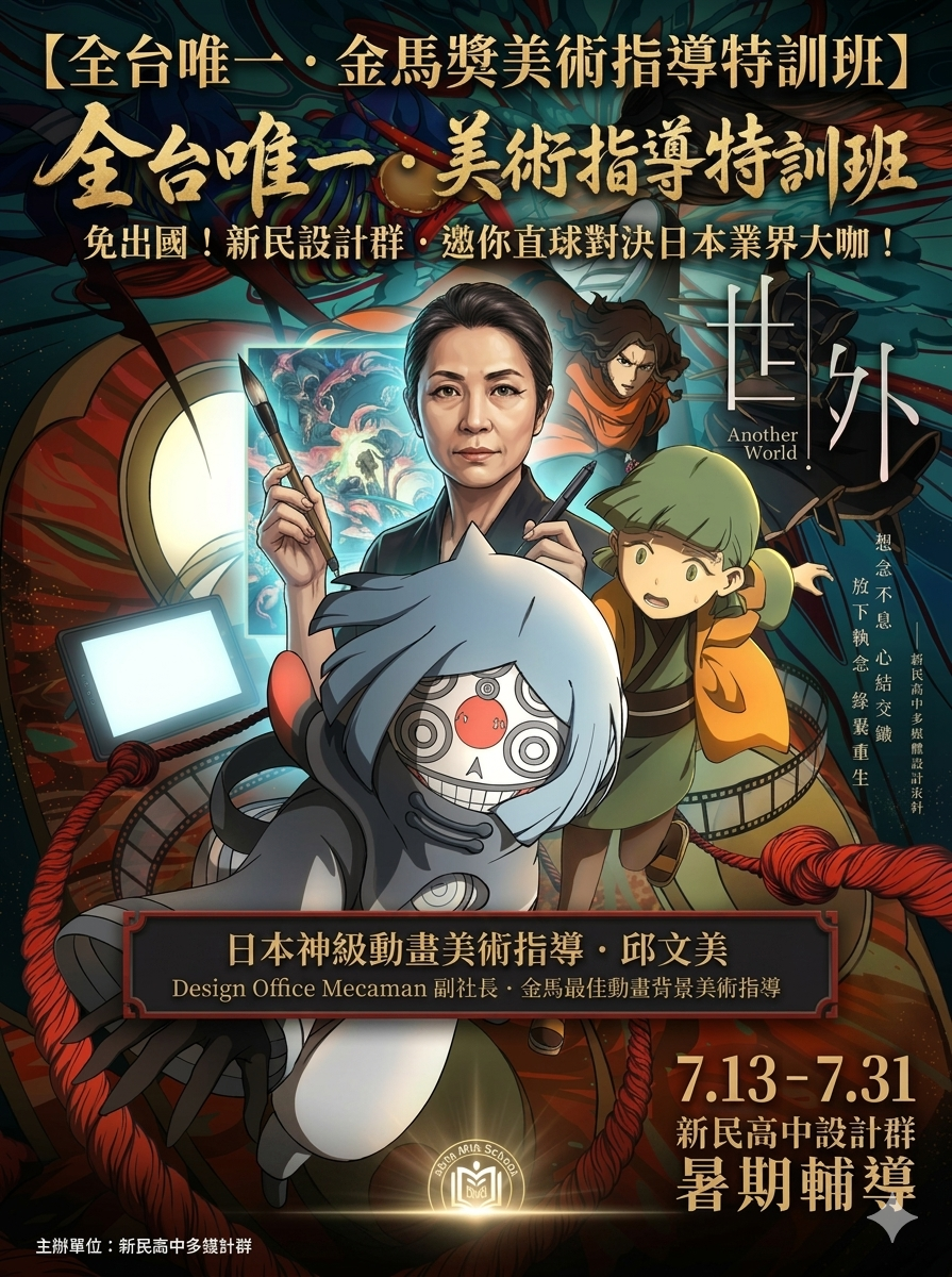 金馬大師親自帶你跨進動畫殿堂