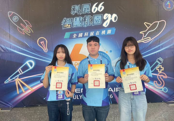 高中部參加第66屆全國科展得獎圖片